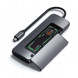 Док-станция Satechi USB-C Hybrid Multiport Adapter (with SSD Enclosure M.2 SATA, 2xUSB 3.1, USB Type-C, HDMI), Серый ST-UCHSEM в Томске