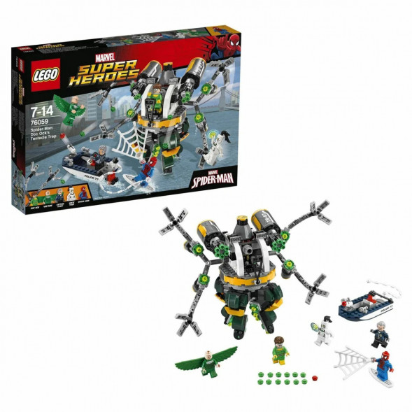 Конструктор LEGO Super Heroes 76059 Человек-паук: в ловушке Доктора Осьминога в Томске