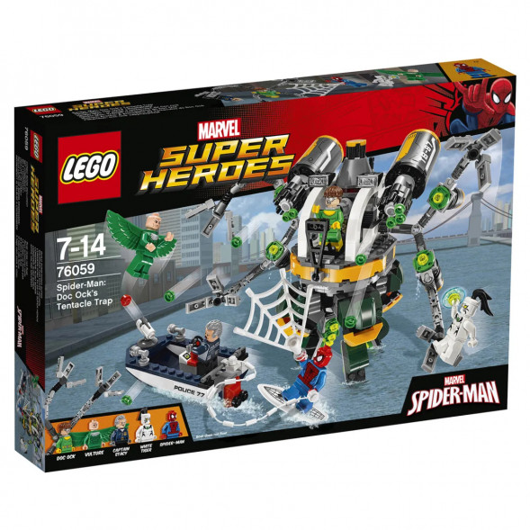 Конструктор LEGO Super Heroes 76059 Человек-паук: в ловушке Доктора Осьминога в Томске