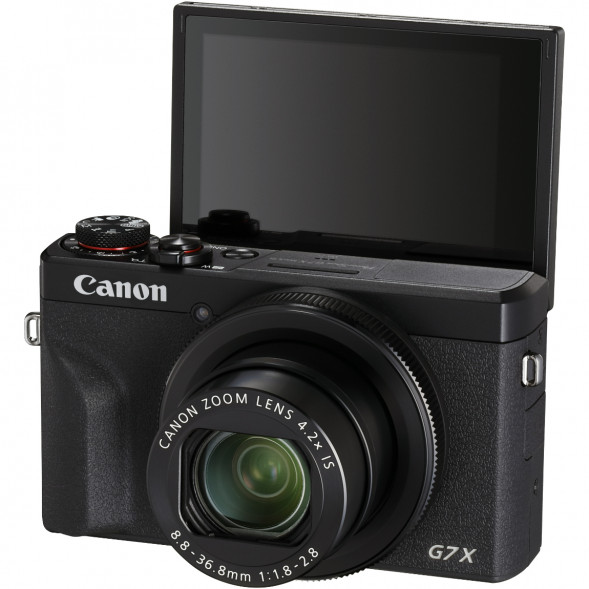 Фотоаппарат Canon PowerShot G7X Mark III, чёрный в Томске