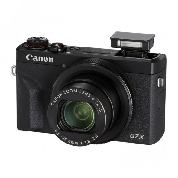Фотоаппарат Canon PowerShot G7X Mark III, чёрный в Томске
