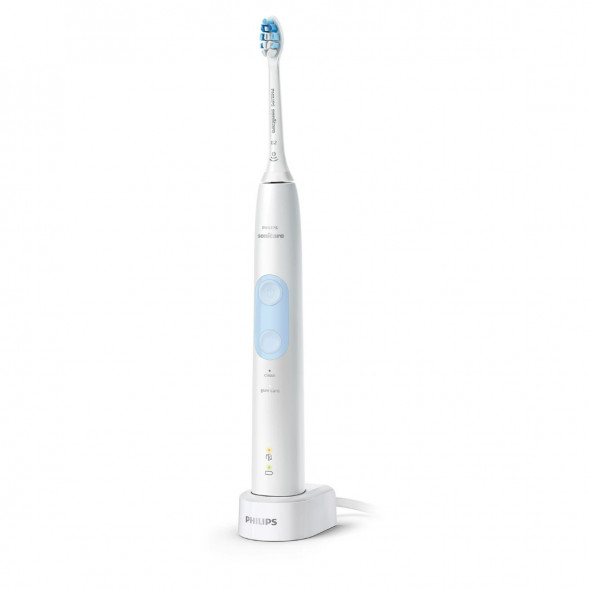 Электрическая звуковая зубная щетка Philips Sonicare ProtectiveClean 4500, White в Томске