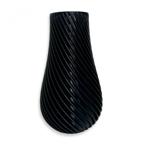 Ваза для сухоцветов HatRom Spiral, чёрный в Томске