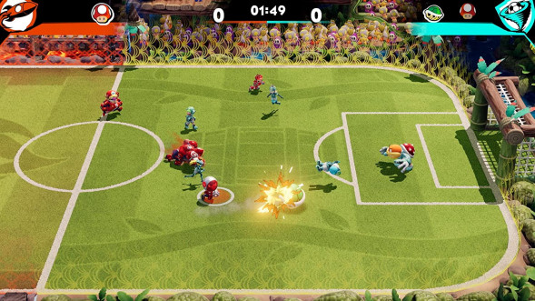Игра Mario Strikers Battle League для Nintendo Switch, картридж в Томске