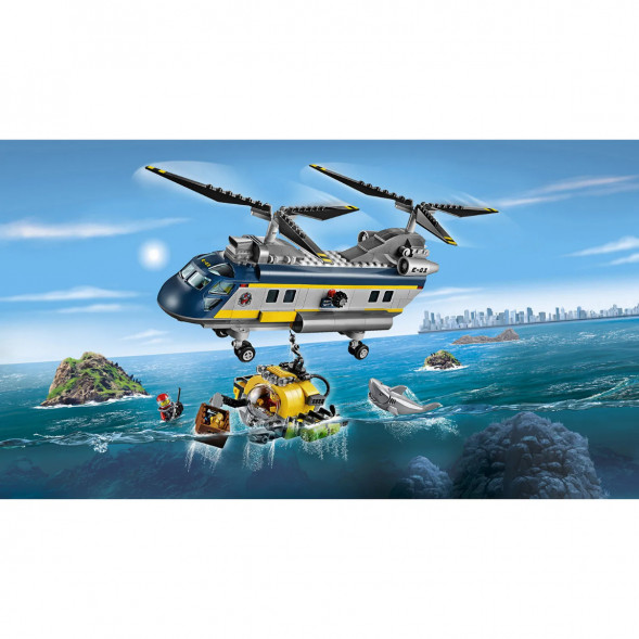 Конструктор LEGO City Deep Sea Explorers 60093 Вертолет исследователей моря в Томске