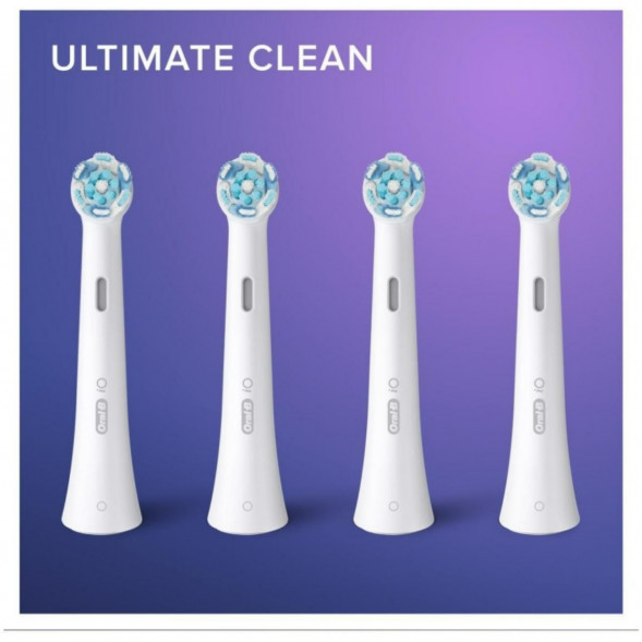Насадка для электрической зубной щетки Oral-B iO Ultimate Clean White, 4 шт. в Томске