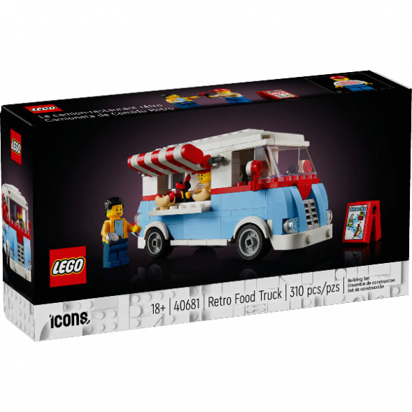 Конструктор LEGO Icons 40681 Ретро фуд трак в Томске