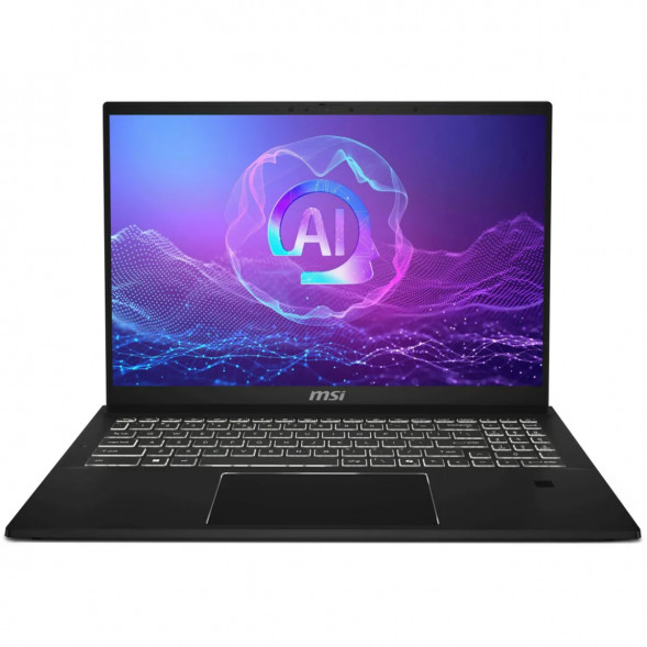 Ноутбук трансформер MSI Summit 16 AI Evo A2HMTG-057RU (16&amp;quot;, IPS, Intel Core Ultra 7 255H 2ГГц, 16 ядер, 16ГБ LPDDR5, 1ТБ SSD, Intel Arc 140T, Windows 11 Home), черный в Томске