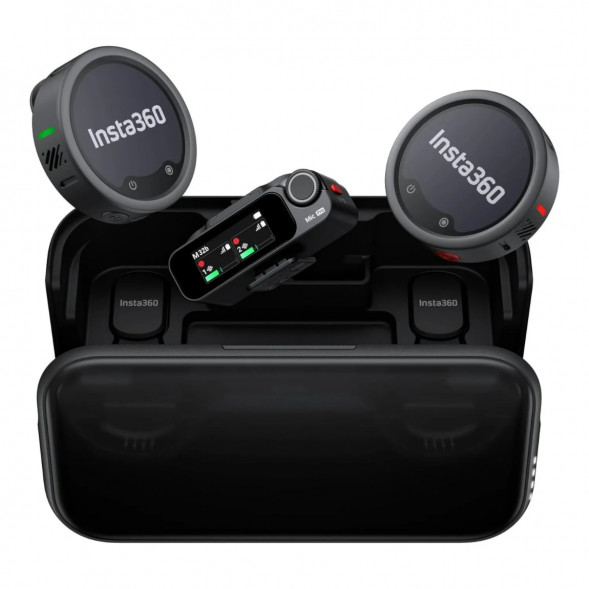 Беспроводной микрофон Insta360 Mic Pro (2TX + 1RX) в Томске