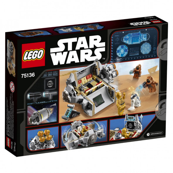 Конструктор LEGO Star Wars 75136 Спасательная капсула дроидов в Томске